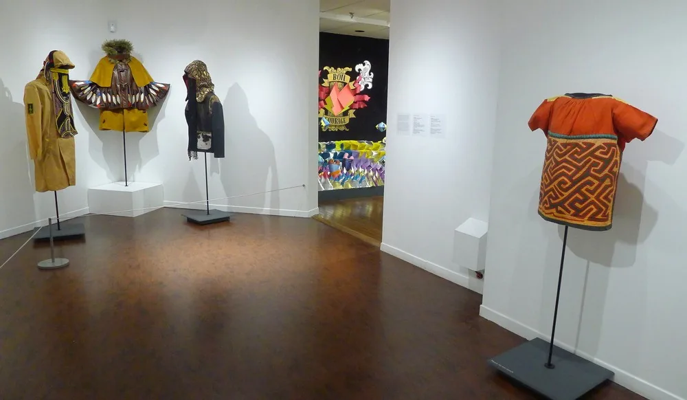 Eutopia — installation view, Textile Museum of Canada, Toronto, 2016