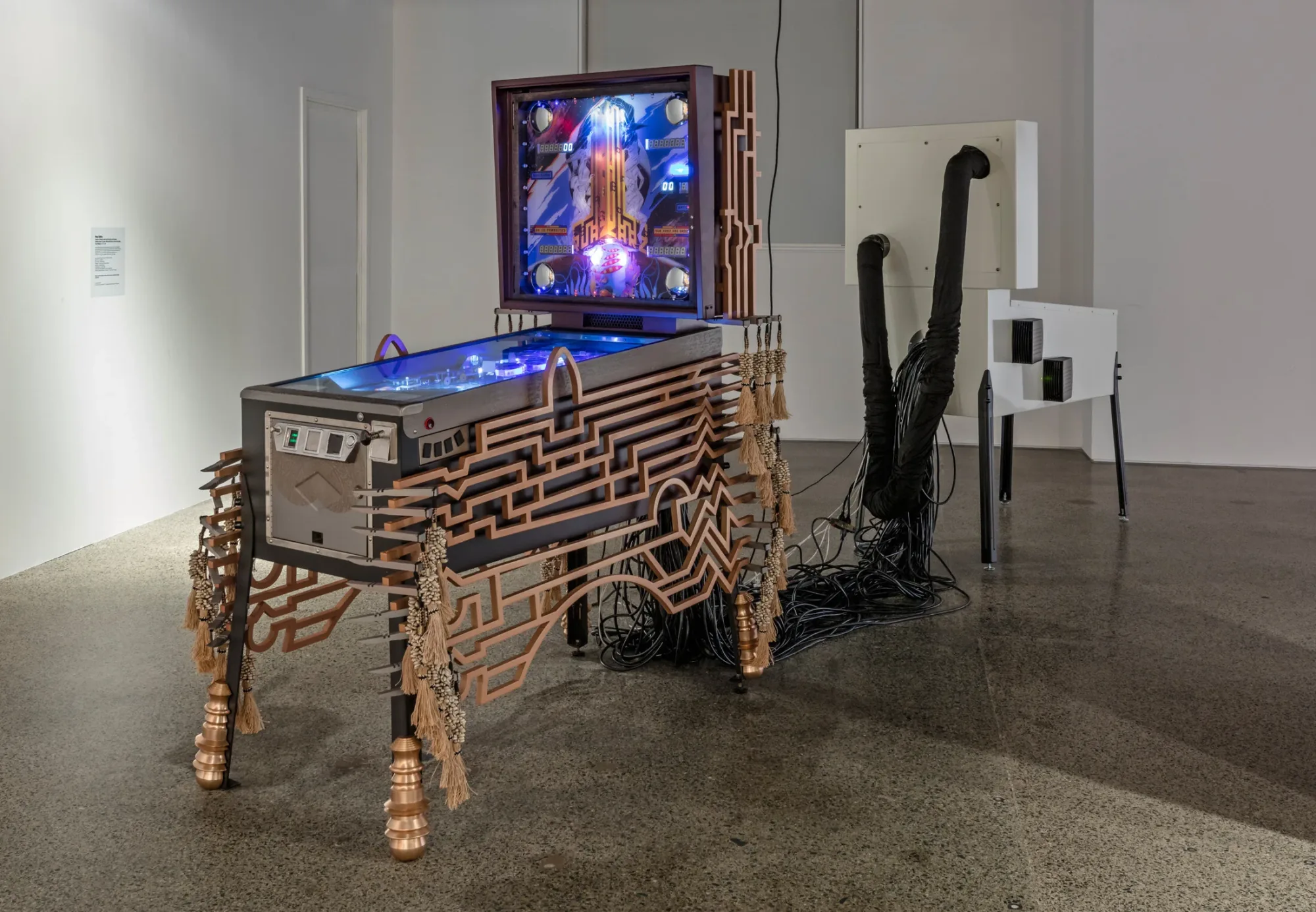 Quazarz Pinball Arcade with The PIGG500 Security and Leisure Enhancement Console, 2019